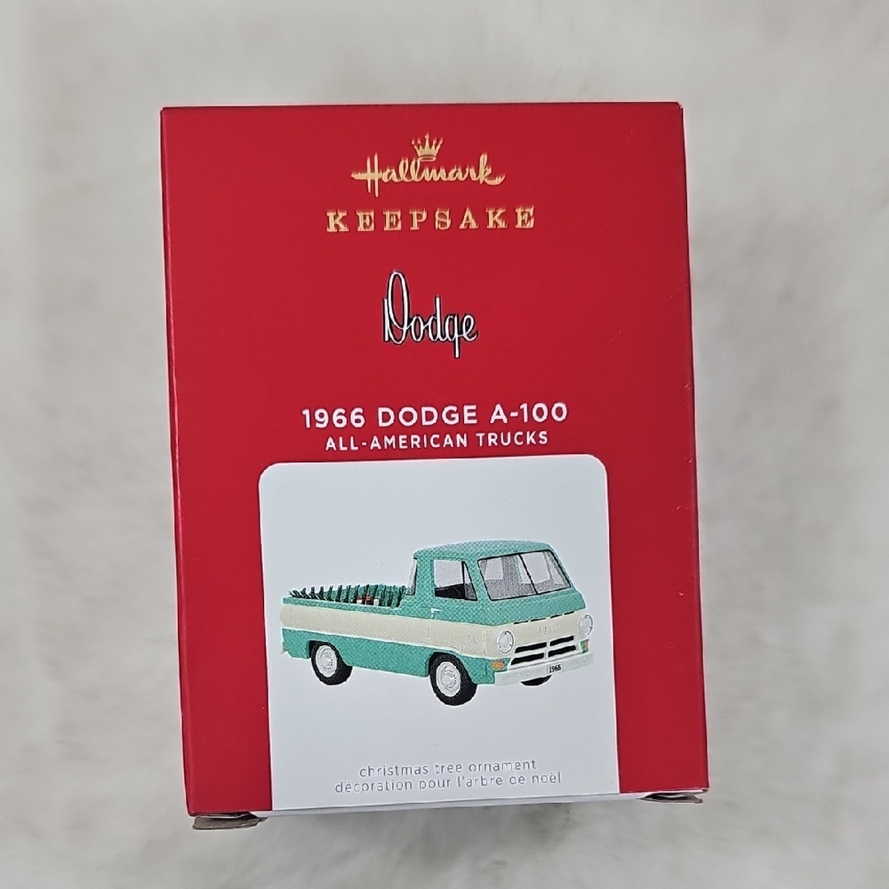 Hallmark Keepsake Dodge 1966 Dodge A-100 All-American Trucks Ornament
